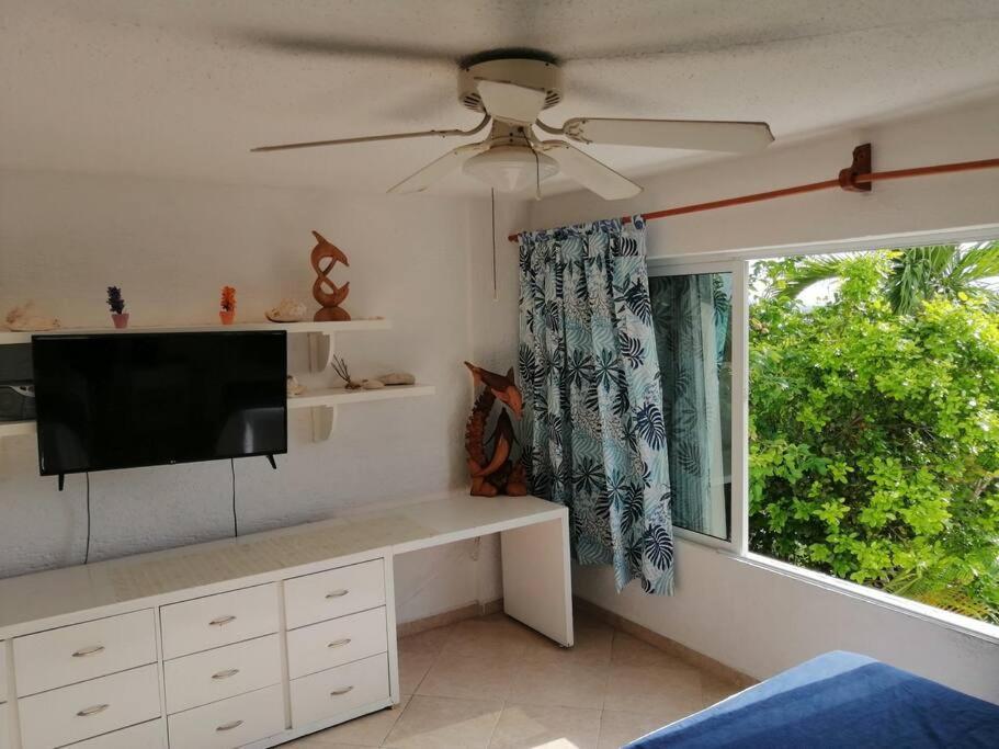 Confortable Depa En Condominio Frente Al Mar! 坎昆 外观 照片