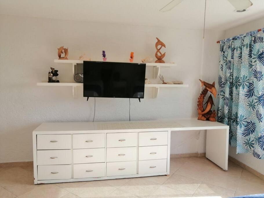 Confortable Depa En Condominio Frente Al Mar! 坎昆 外观 照片