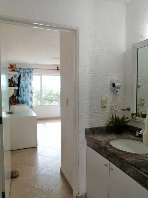 Confortable Depa En Condominio Frente Al Mar! 坎昆 外观 照片